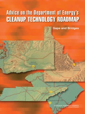 cover image of Advice on the Department of Energy's Cleanup Technology Roadmap
